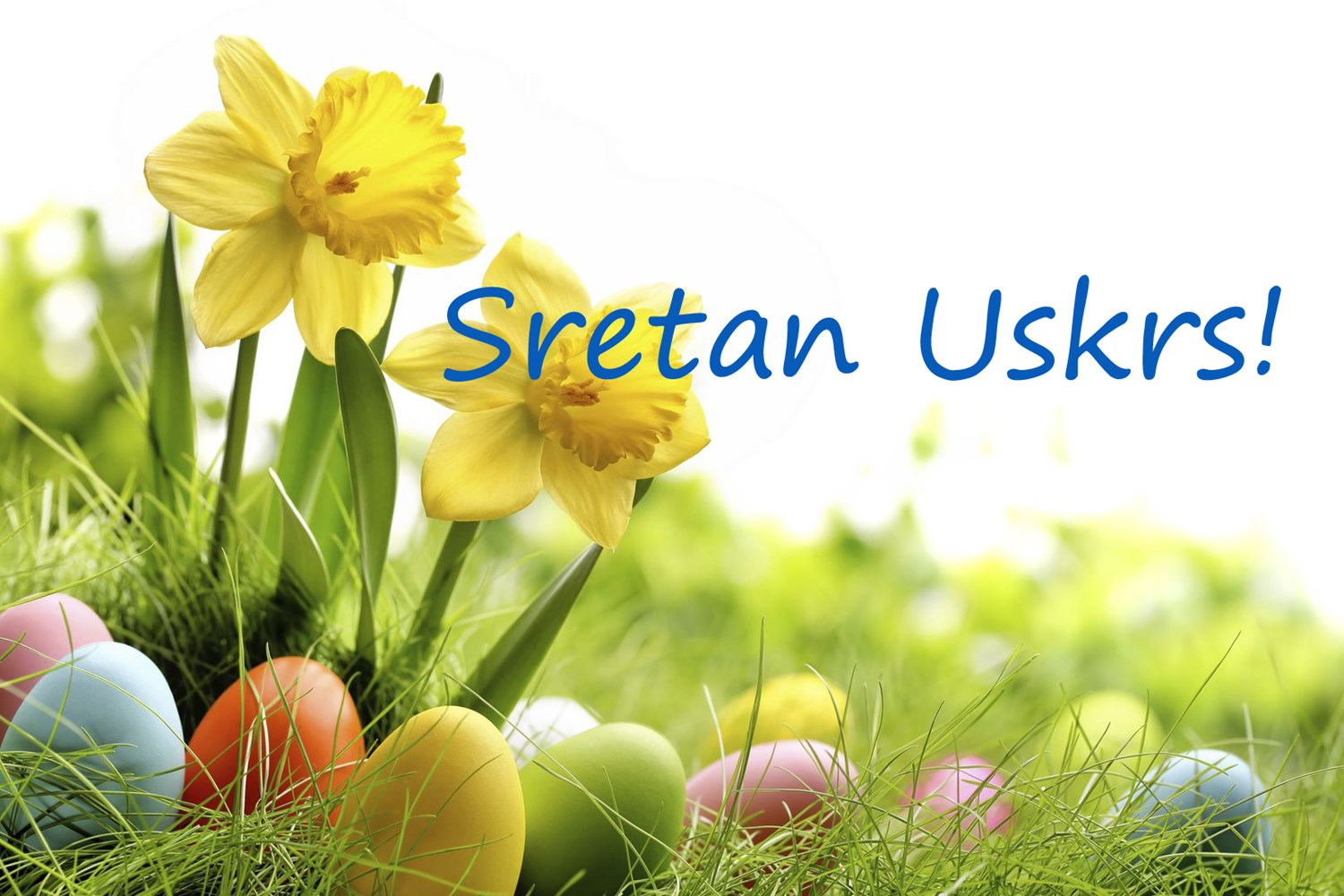 Uskrsna čestitka gradonačelnika Željka Burića i predsjednika Gradskog vijeća Dragana Zlatovića